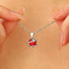 Wholesale Alloy Heart Shape Pendant Necklace For Women With Electroplating And Ins Style