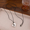 Wholesale Alloy Heart Shape Women's Simple Long Clavicle Necklace