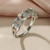 Wholesale Alloy Heart Shaped Electroplated Ring For Women And Unisex
