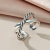 Wholesale Alloy Heart Shaped Electroplated Ring For Women And Unisex