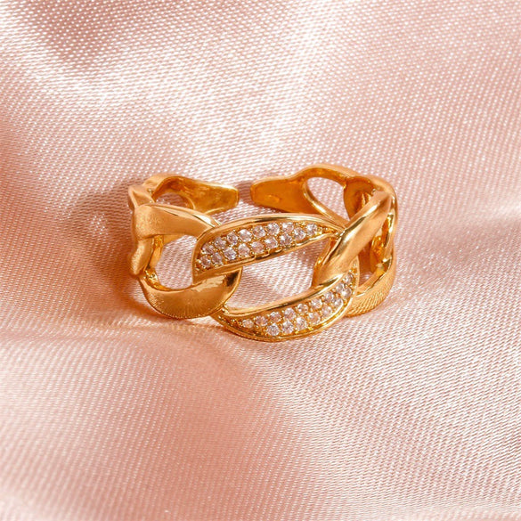 Wholesale Alloy Heart Shaped Electroplated Ring For Women And Unisex