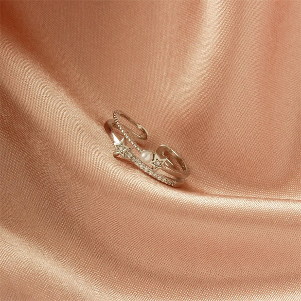 Wholesale Alloy Heart Shaped Electroplated Ring For Women And Unisex