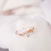 Wholesale Alloy Heart Shaped Electroplated Ring For Women And Unisex