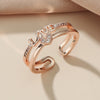 Wholesale Alloy Heart Shaped Electroplated Ring For Women And Unisex