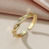Wholesale Alloy Heart Shaped Electroplated Ring For Women And Unisex
