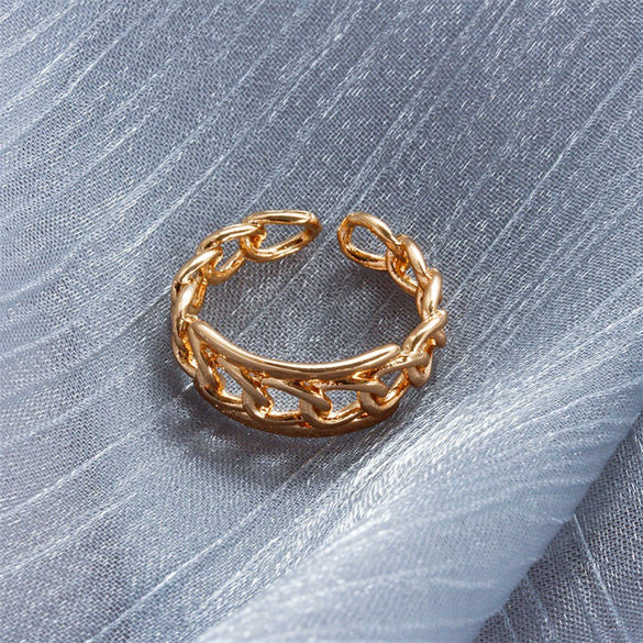 Wholesale Alloy Heart Shaped Electroplated Ring For Women And Unisex