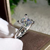 Wholesale Alloy Inlaid Square Zircon Diamond Women's Fashion Geometric Ring