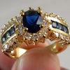 Wholesale Alloy Inlaid Zircon Ring With Flower Pattern And Electroplating Treatment For Women