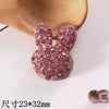 Wholesale Alloy Jewelry Accessories Fashion Bow Headwear And Cute Rabbit Phone Case Accessories With Electroplating