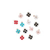 Wholesale Alloy Jewelry Accessories Oil Dripping Dot Diamond Four Leaf Clover Pendant Earrings