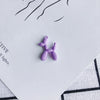 Wholesale Alloy Jewelry Accessories Spray Painted Abstract Puppy Earrings Pendant