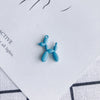 Wholesale Alloy Jewelry Accessories Spray Painted Abstract Puppy Earrings Pendant