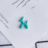 Wholesale Alloy Jewelry Accessories Spray Painted Abstract Puppy Earrings Pendant
