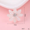 Wholesale Alloy Jewelry Accessories With Flower Pattern And Electroplating Treatment For Mobile Phone Shell Stick Drill Five Petal Flower And Snowflake Design