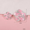 Wholesale Alloy Jewelry Accessories With Flower Pattern And Electroplating Treatment For Mobile Phone Shell Stick Drill Five Petal Flower And Snowflake Design