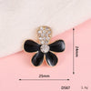 Wholesale Alloy Jewelry Accessories With Flower Pattern And Electroplating Treatment For Mobile Phone Shell Stick Drill Five Petal Flower And Snowflake Design