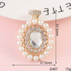 Wholesale Alloy Jewelry Accessories With Perfume Bottle Pattern And Electroplating Design