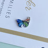 Wholesale Alloy Jewelry Accessories With Printing Butterfly Design For Fashion Retro Style