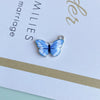Wholesale Alloy Jewelry Accessories With Printing Butterfly Design For Fashion Retro Style