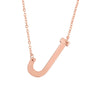 Wholesale Alloy Jewelry Letter Pattern Cross Chain Necklace With Electroplating
