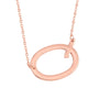 Wholesale Alloy Jewelry Letter Pattern Cross Chain Necklace With Electroplating