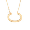 Wholesale Alloy Jewelry Letter Pattern Cross Chain Necklace With Electroplating