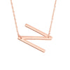 Wholesale Alloy Jewelry Letter Pattern Cross Chain Necklace With Electroplating