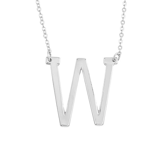 Wholesale Alloy Jewelry Letter Pattern Cross Chain Necklace With Electroplating