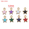 Wholesale Alloy Jewelry Pendant With Oil Dripping Process And Star Moon Shape For Necklace And Bracelet