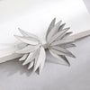 Wholesale Alloy Leaf Stitching Geometric Earrings For Women With Electroplating Treatment