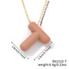 Wholesale Alloy Letter Pendant Necklace With O Chain And Electroplating Light Luxury Style