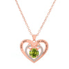 Wholesale Alloy Love Butterfly Women's Necklace With Diamonds Hollow Heart Shaped And Letter Design