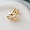 Wholesale Alloy Marine Animal Metal Hair Clips Electroplated For Women