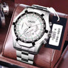 Wholesale Alloy Men's Business Style Round Dial Waterproof Luminous Watch