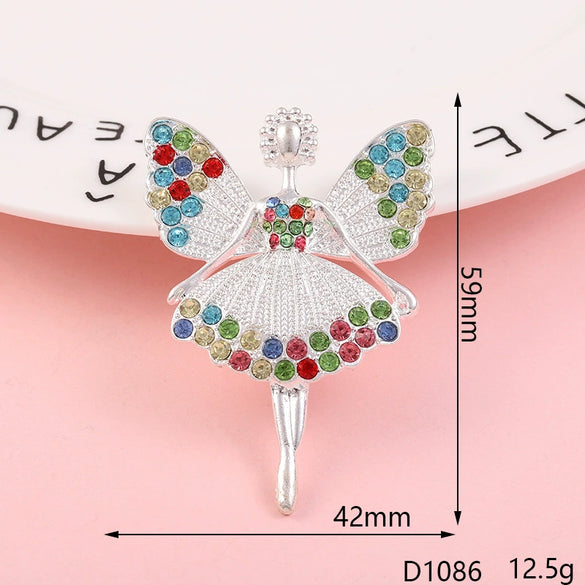 Wholesale Alloy Mobile Phone Shell Accessories With Angel Pattern And Electroplating For Women