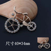 Wholesale Alloy Mobile Phone Shell Accessories With Flower Pattern And Electroplating Design