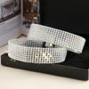 Wholesale Alloy Multi Layer Choker Neck Chain With Diamond Elements