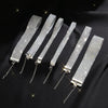 Wholesale Alloy Multi Layer Choker Neck Chain With Diamond Elements