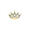Wholesale Alloy Natural Style Crown Shaped Electroplated Brooch For Women