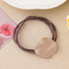 Wholesale Alloy Oval Geometric Handmade Hair Accessories Hair Rope Hair Ring