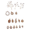 Wholesale Alloy Pearl Tassel Pendant Earrings Jewelry Accessories