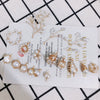 Wholesale Alloy Pearl Tassel Pendant Earrings Jewelry Accessories