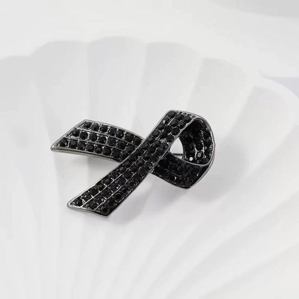 Wholesale Alloy Pink Ribbon Bow Brooch Jewelry Electroplated Korean Fashion Clothing Accessory
