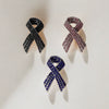 Wholesale Alloy Pink Ribbon Bow Brooch Jewelry Electroplated Korean Fashion Clothing Accessory
