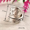 Wholesale Alloy Retro Exaggerated Flower Ring For Women With Ancient Law Treatment