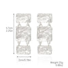 Wholesale Alloy Retro Geometric Earrings With Electroplating For Women