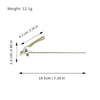 Wholesale Alloy Retro Geometric Tassel Hairpin Women's Hair Accessories