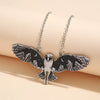 Wholesale Alloy Retro Owl Pendant Necklace With Animal Pattern Punk Style Carving And Electroplating For Men And Women