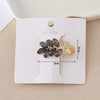 Wholesale Alloy Rhinestone Bow Duckbill Clip Hairpin With Electroplating For Women In Little Fresh Style