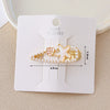Wholesale Alloy Rhinestone Bow Duckbill Clip Hairpin With Electroplating For Women In Little Fresh Style